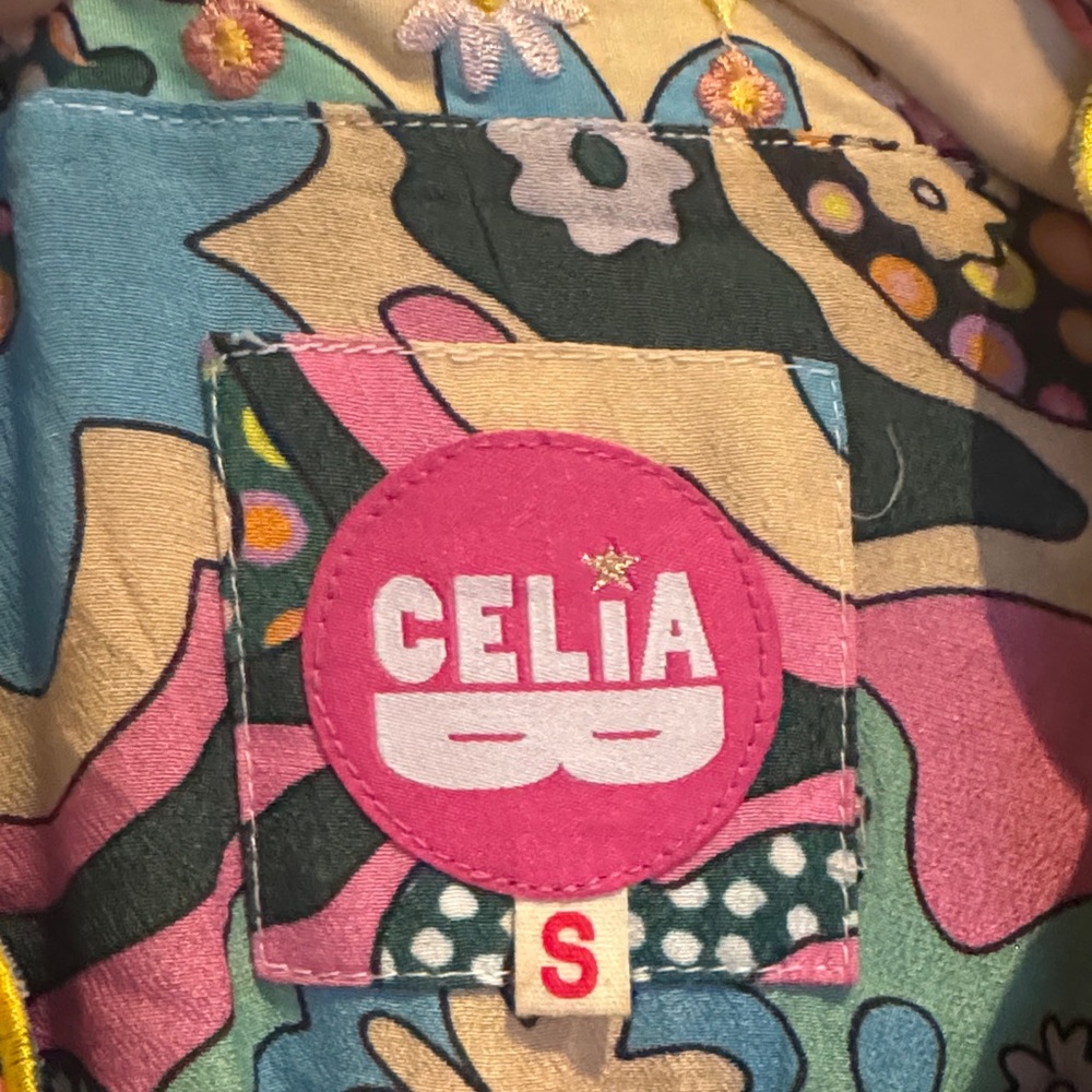 CeliaB Multicolor Hortensia Floral Wrap Dress - Picture 2 of 4